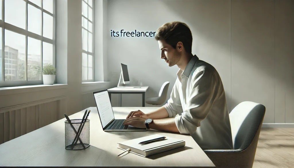 Why Should Digital Marketers Read Leads First – digital marketer analyzing leads on a laptop at a minimalist workspace